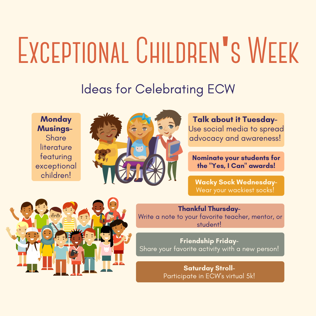 ECW Week First Week of May Illinois Council for Exceptional Children